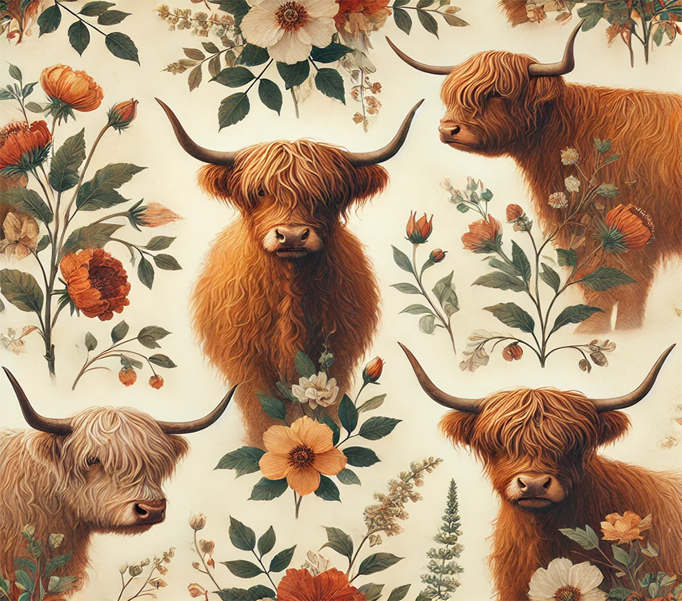 Highland Cow Mug Collection