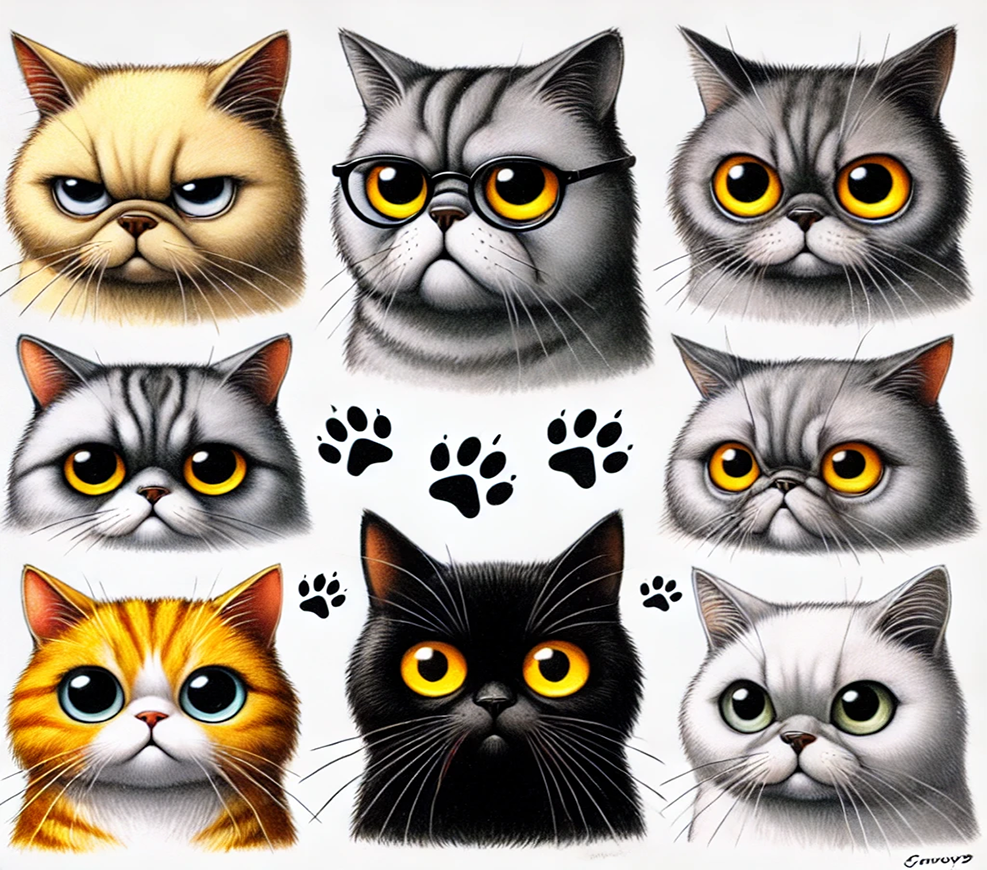 Cat Mug Collection