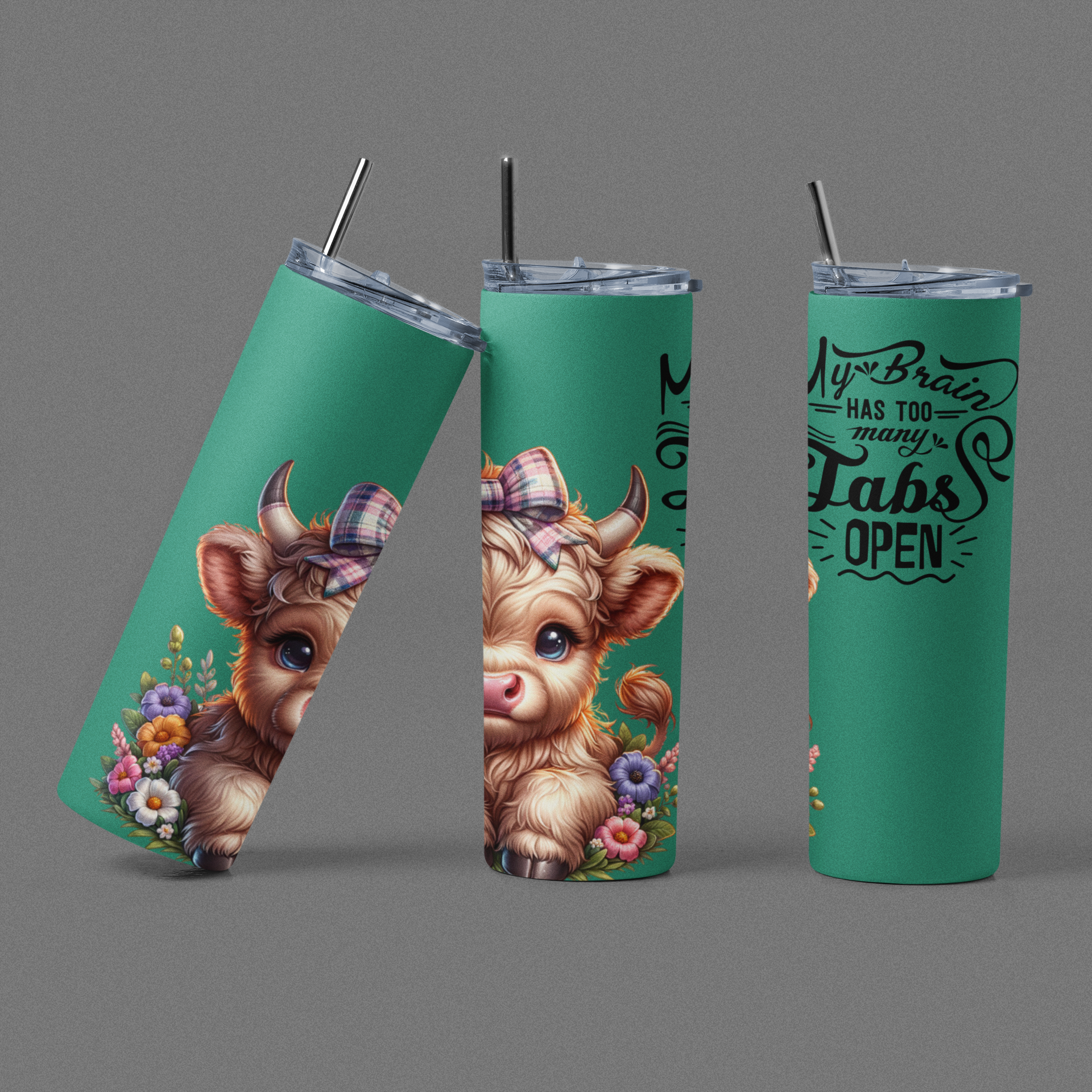 Various Highland Cow Designs