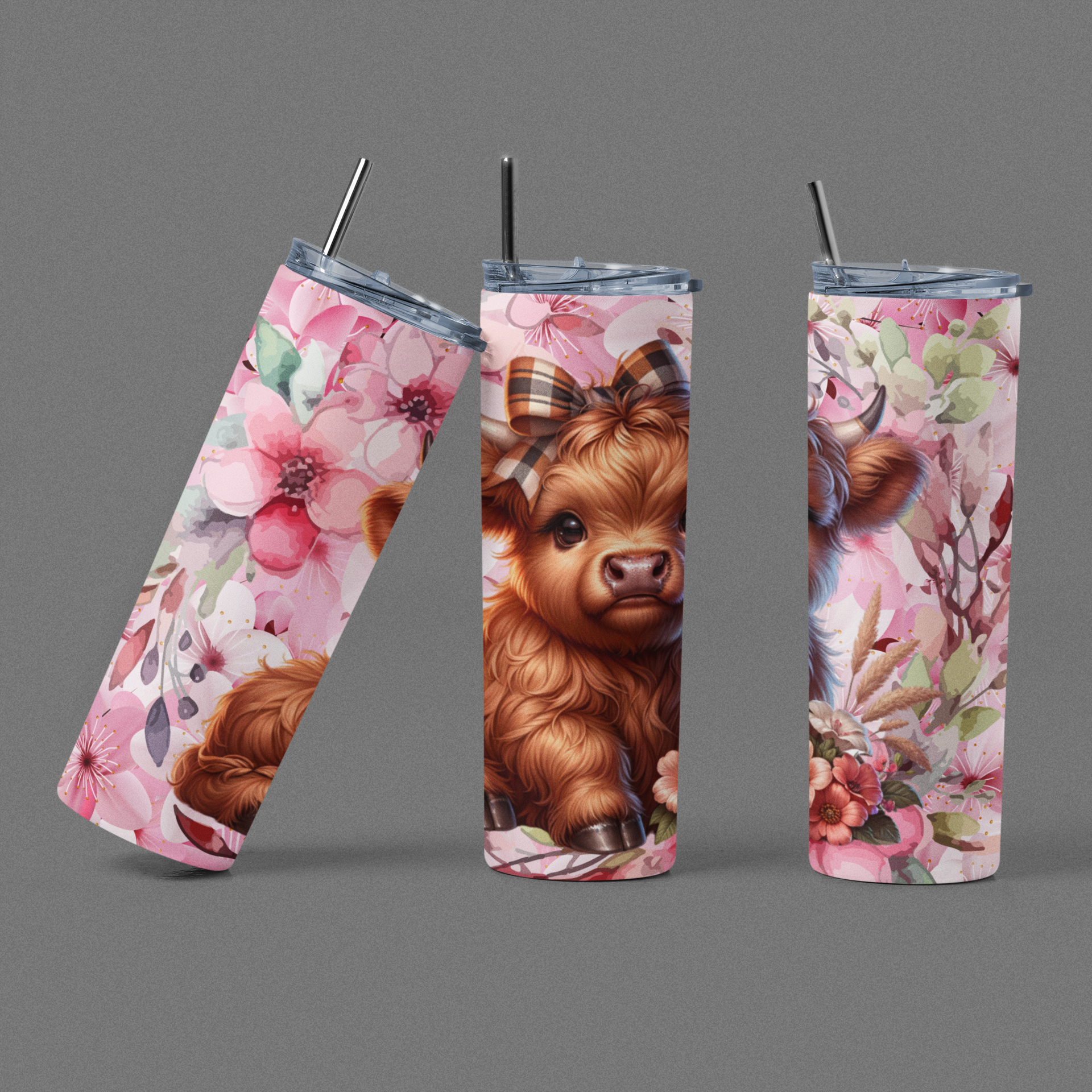 Various Highland Cow Designs