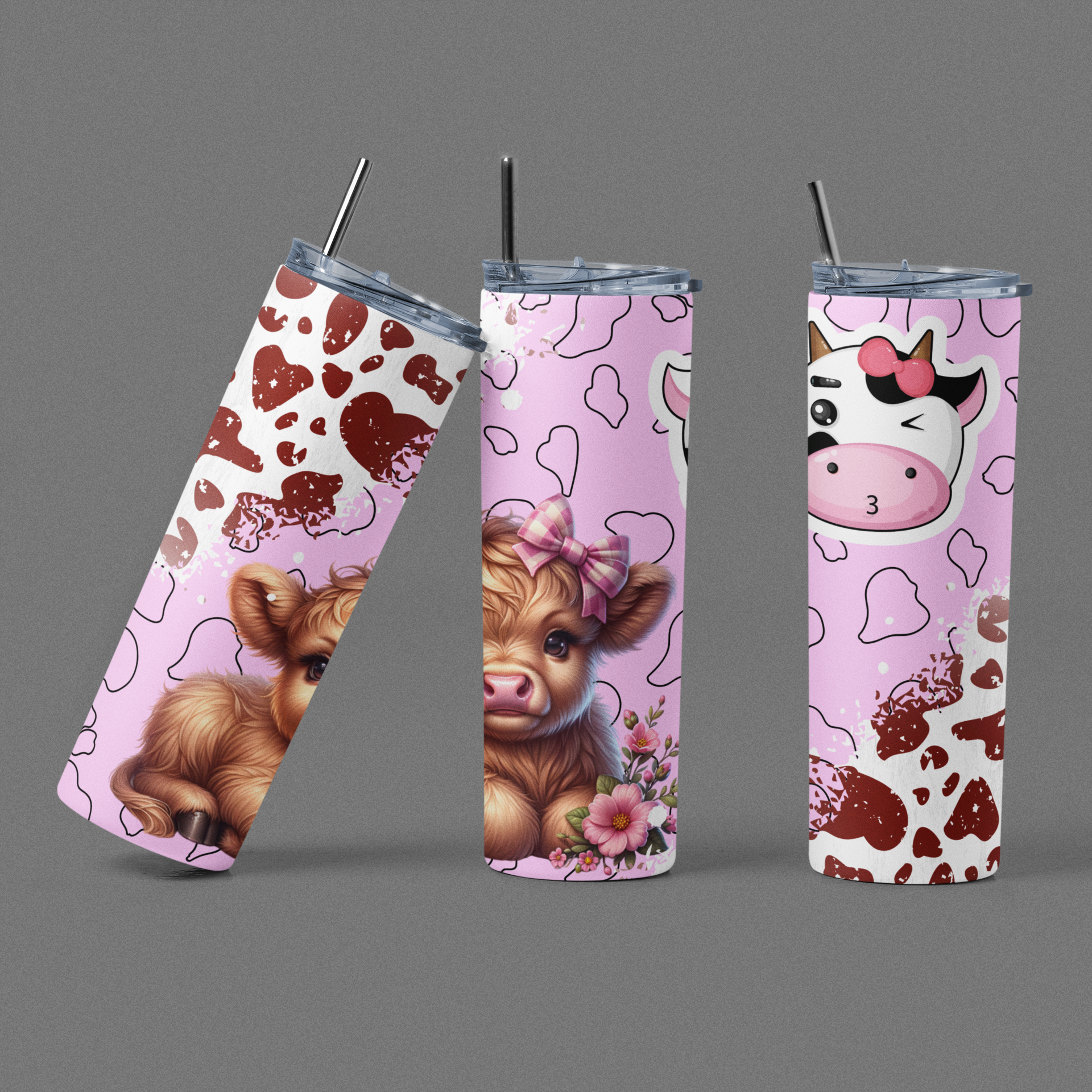 Various Highland Cow Designs