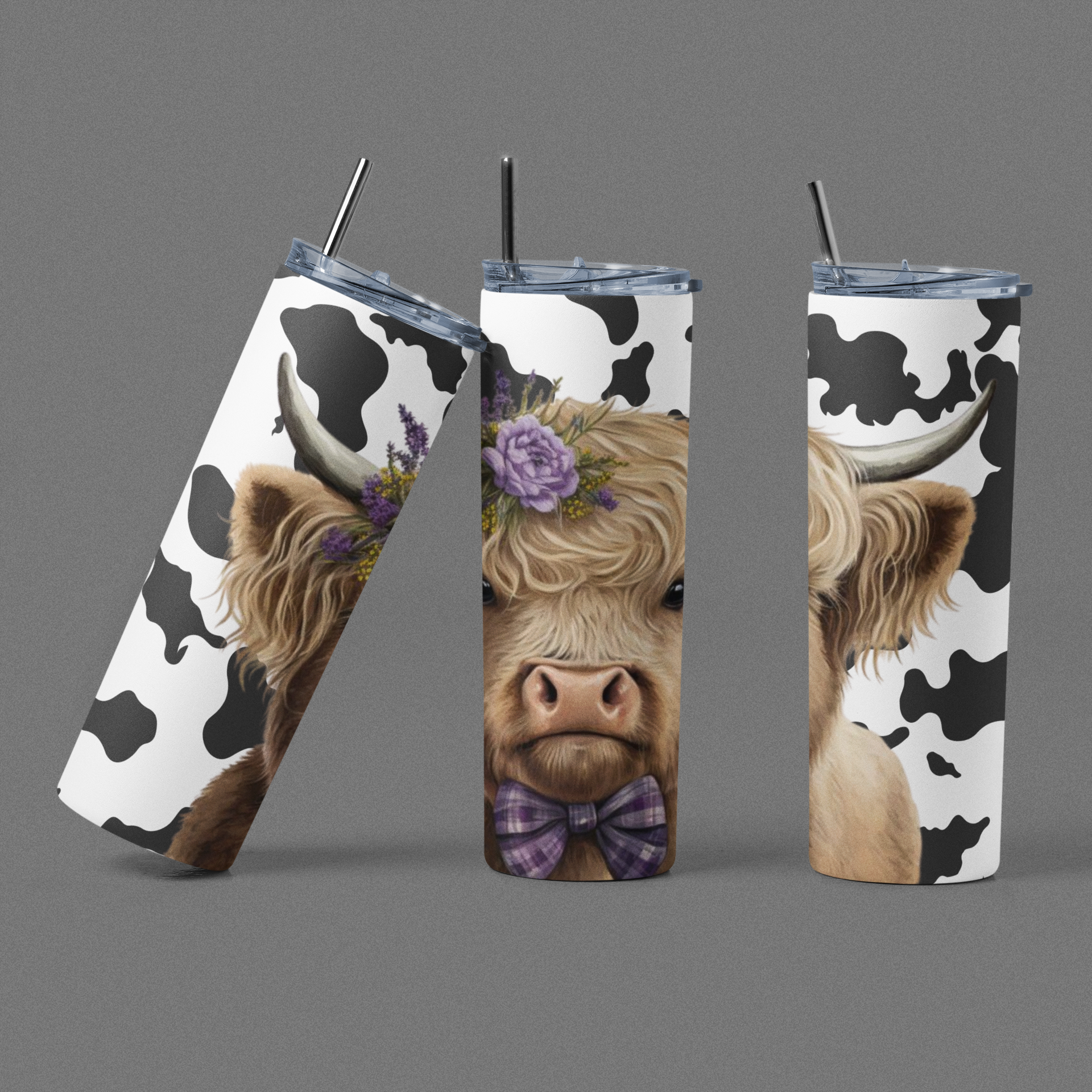 Various Highland Cow Designs
