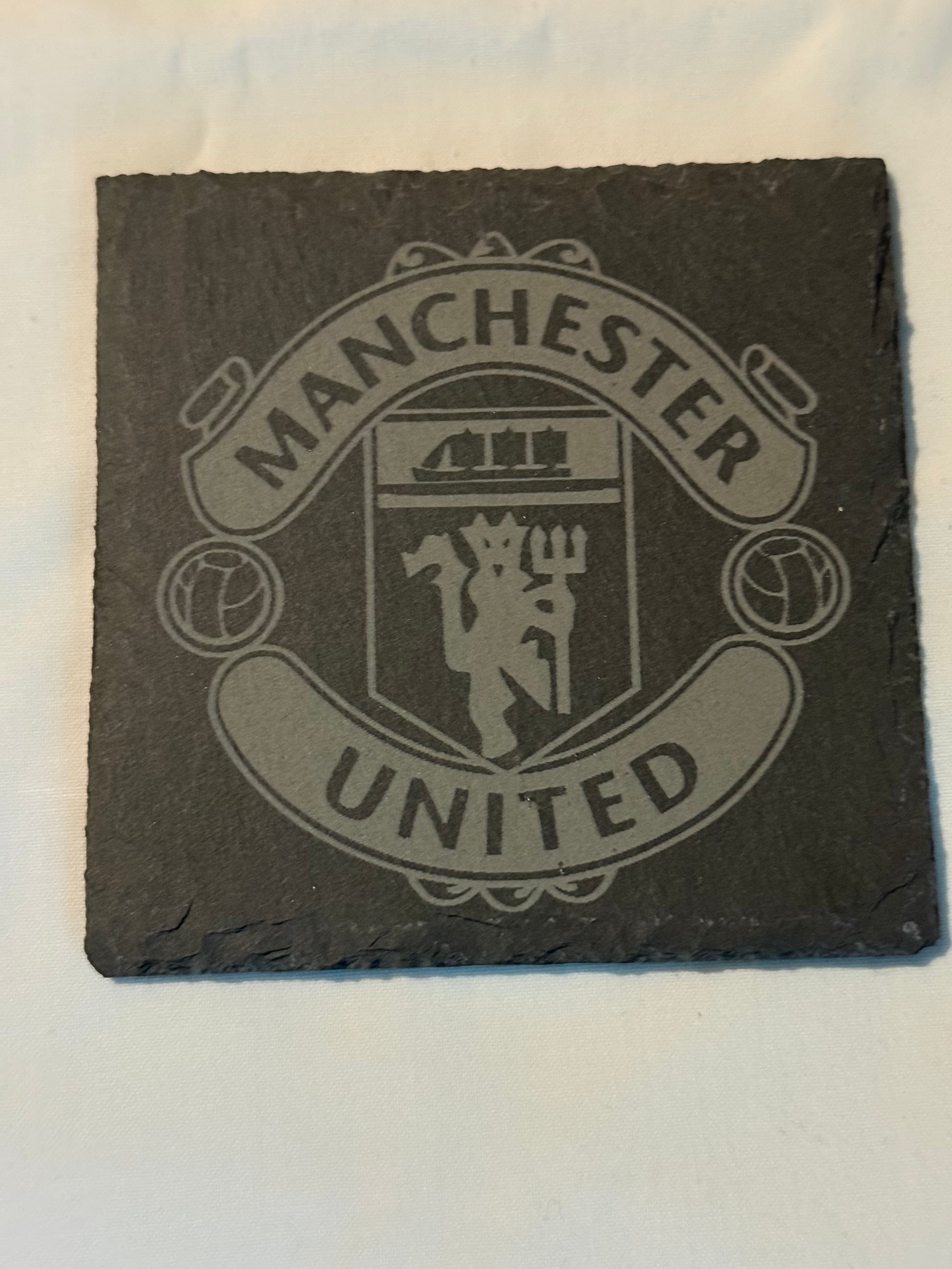 Football Team Slate Coaster