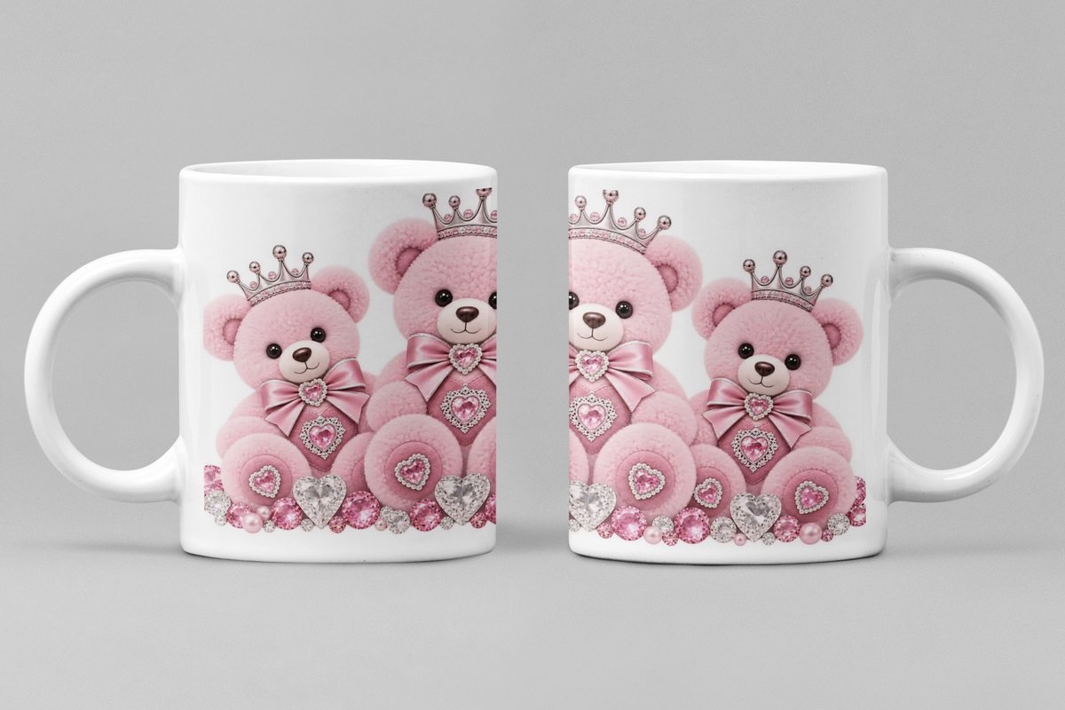 Pink Bear Mug