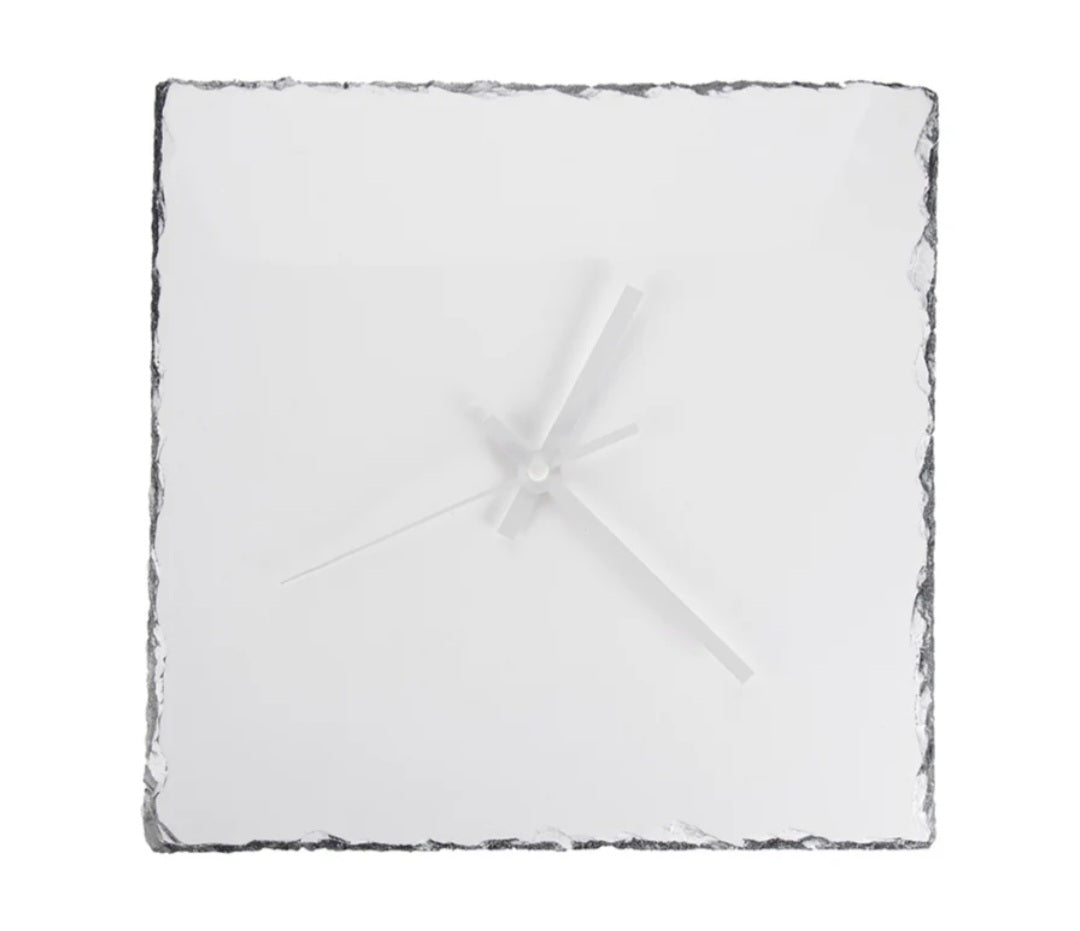 Sublimation Slate Clocks