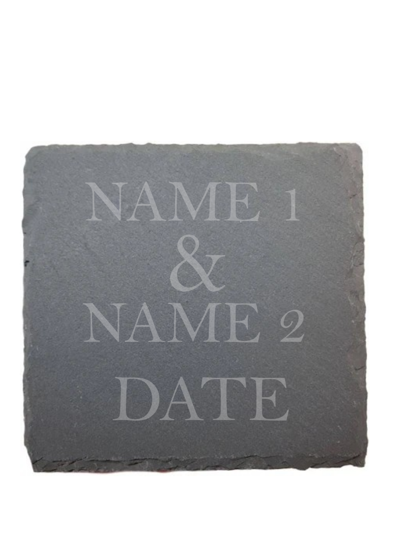 Personalised Wedding Slate