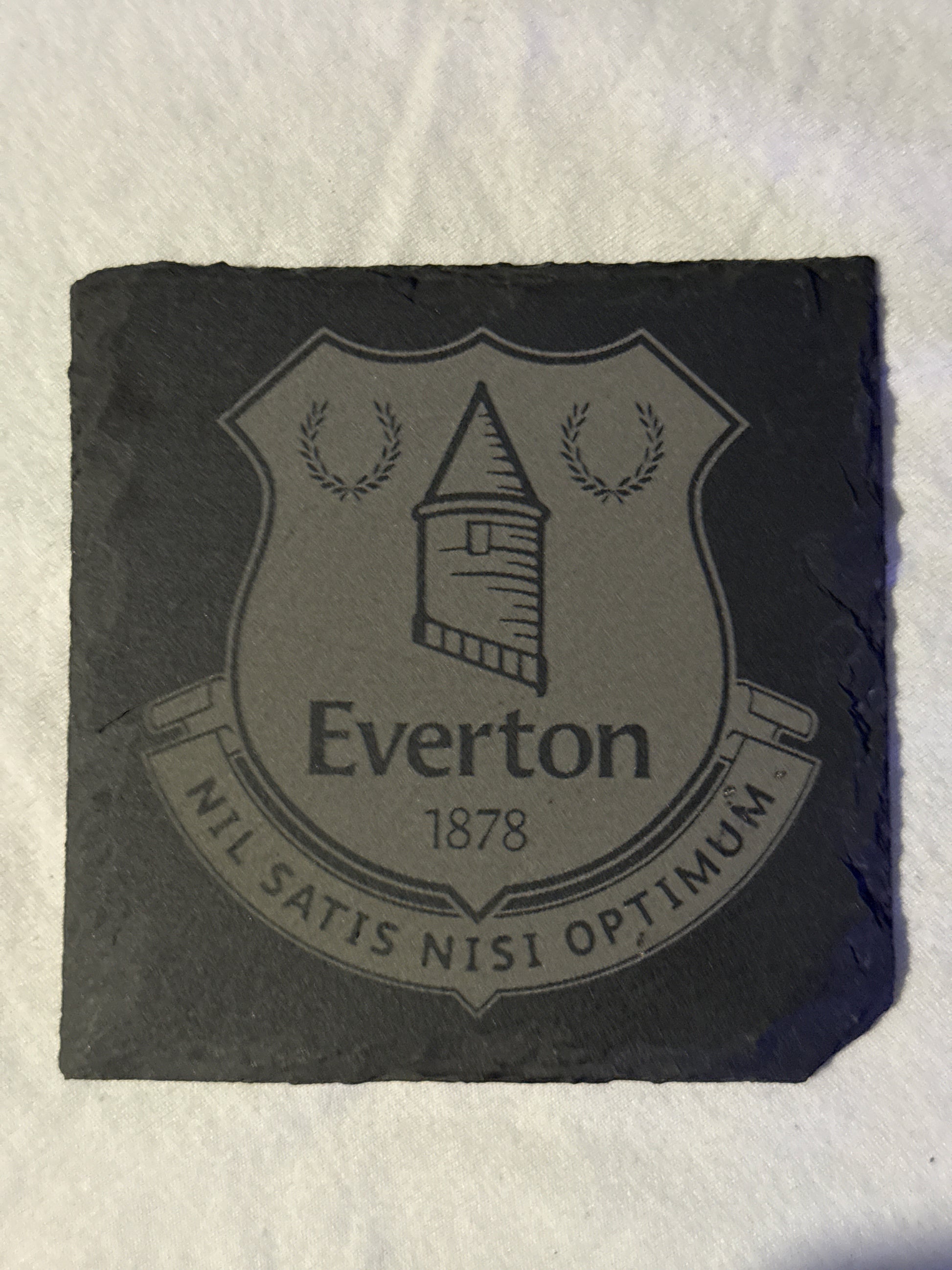 Football Team Slate Coaster