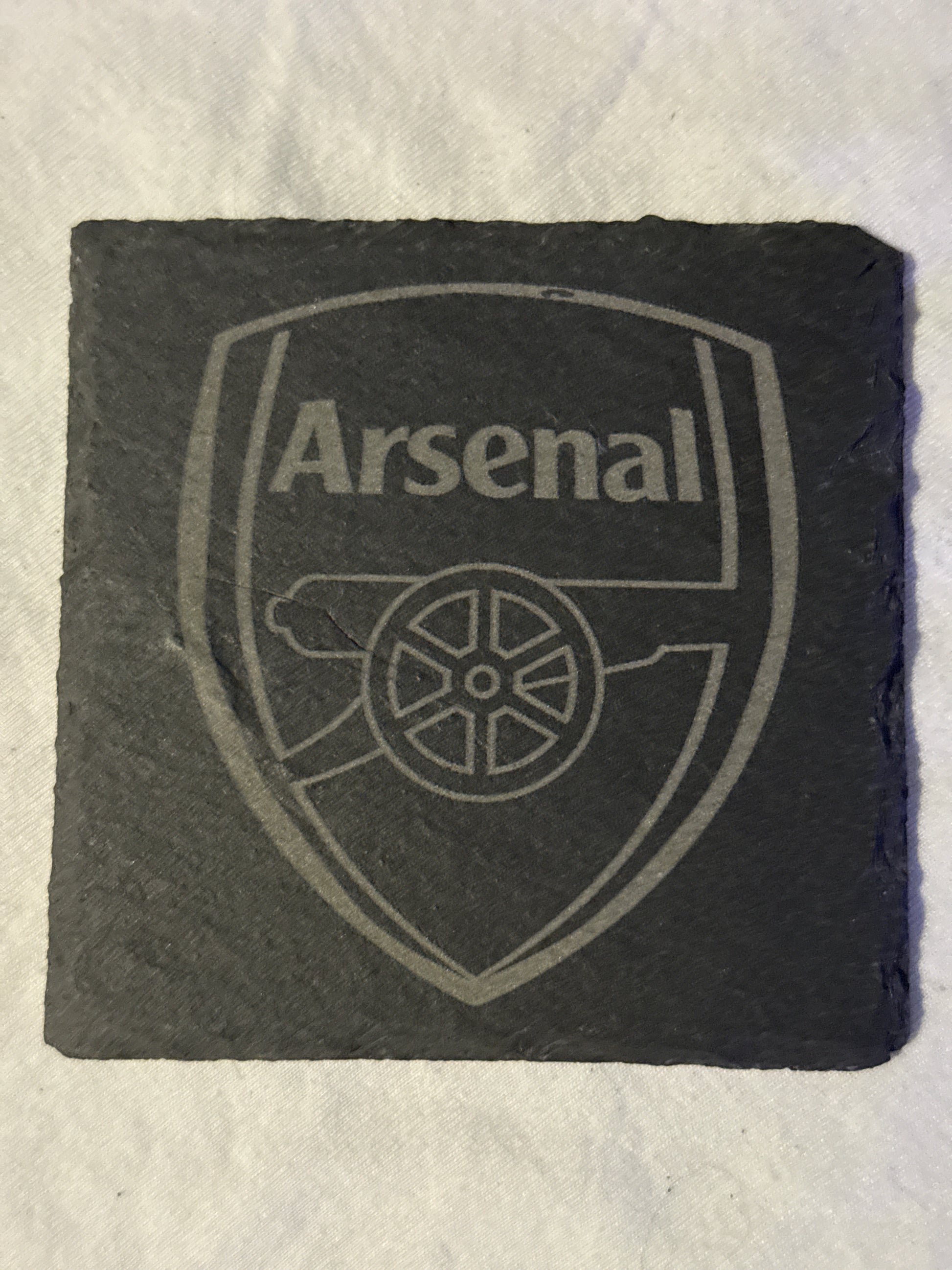 Football Team Slate Coaster