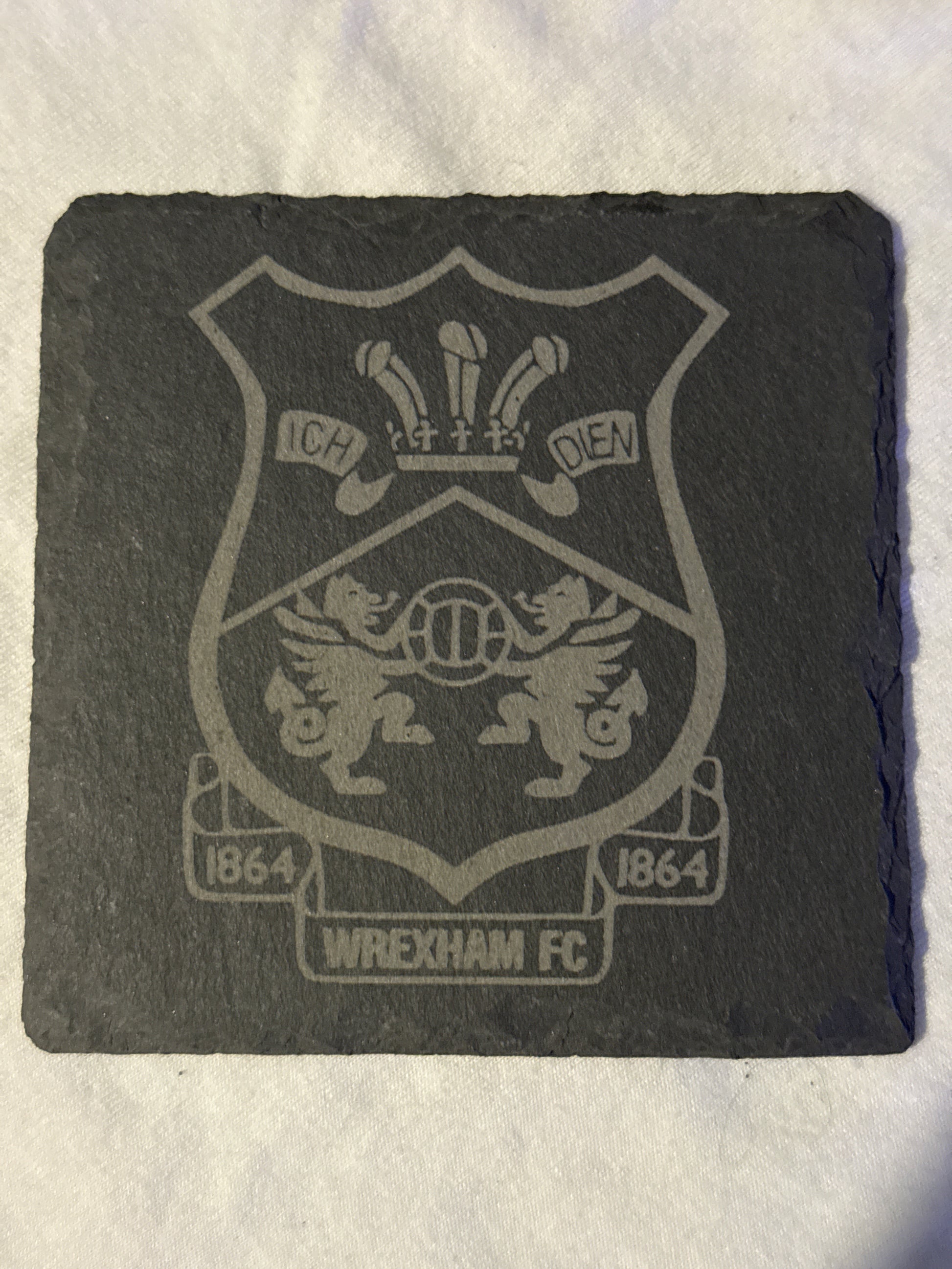 Football Team Slate Coaster