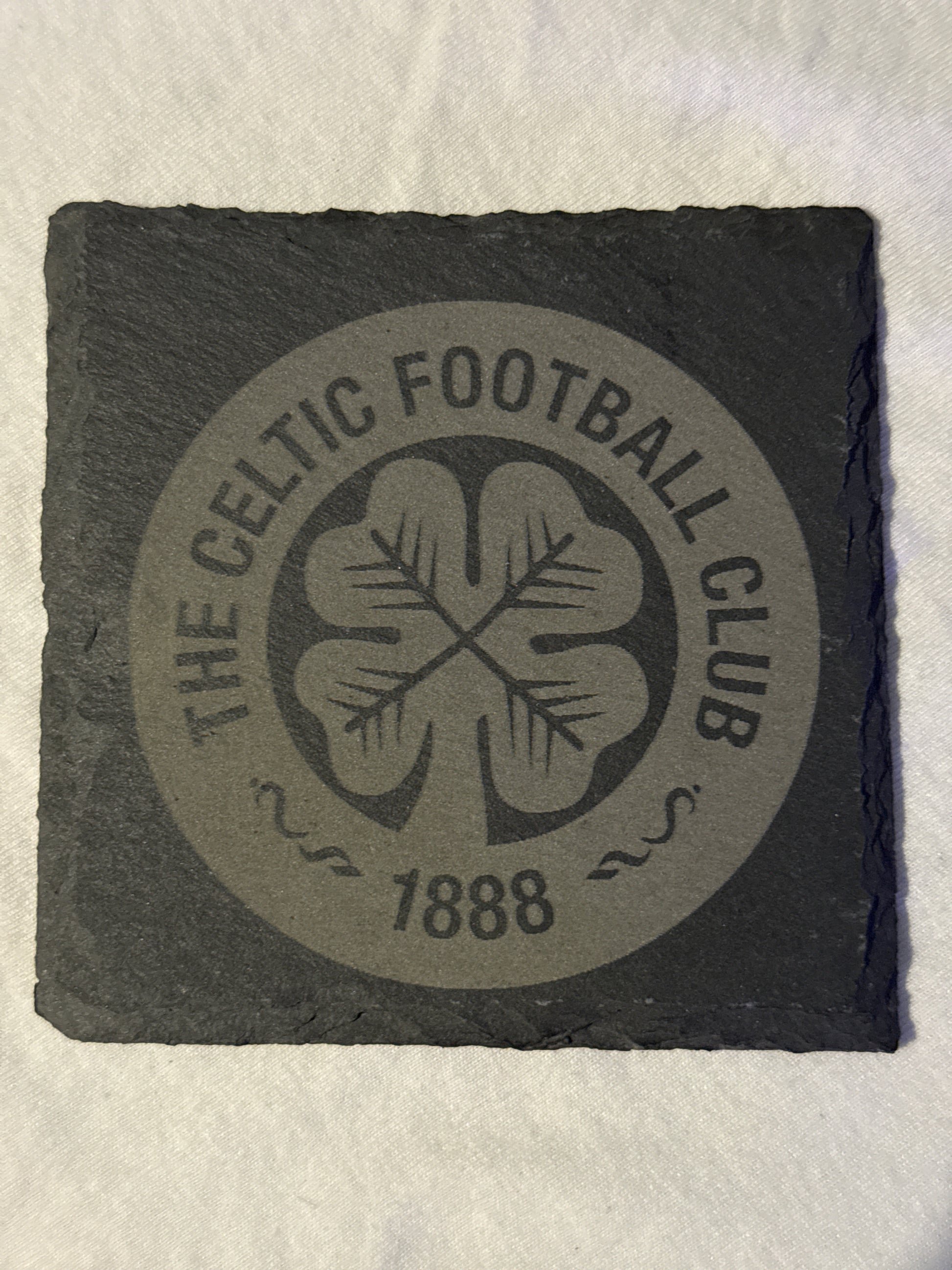 Football Team Slate Coaster