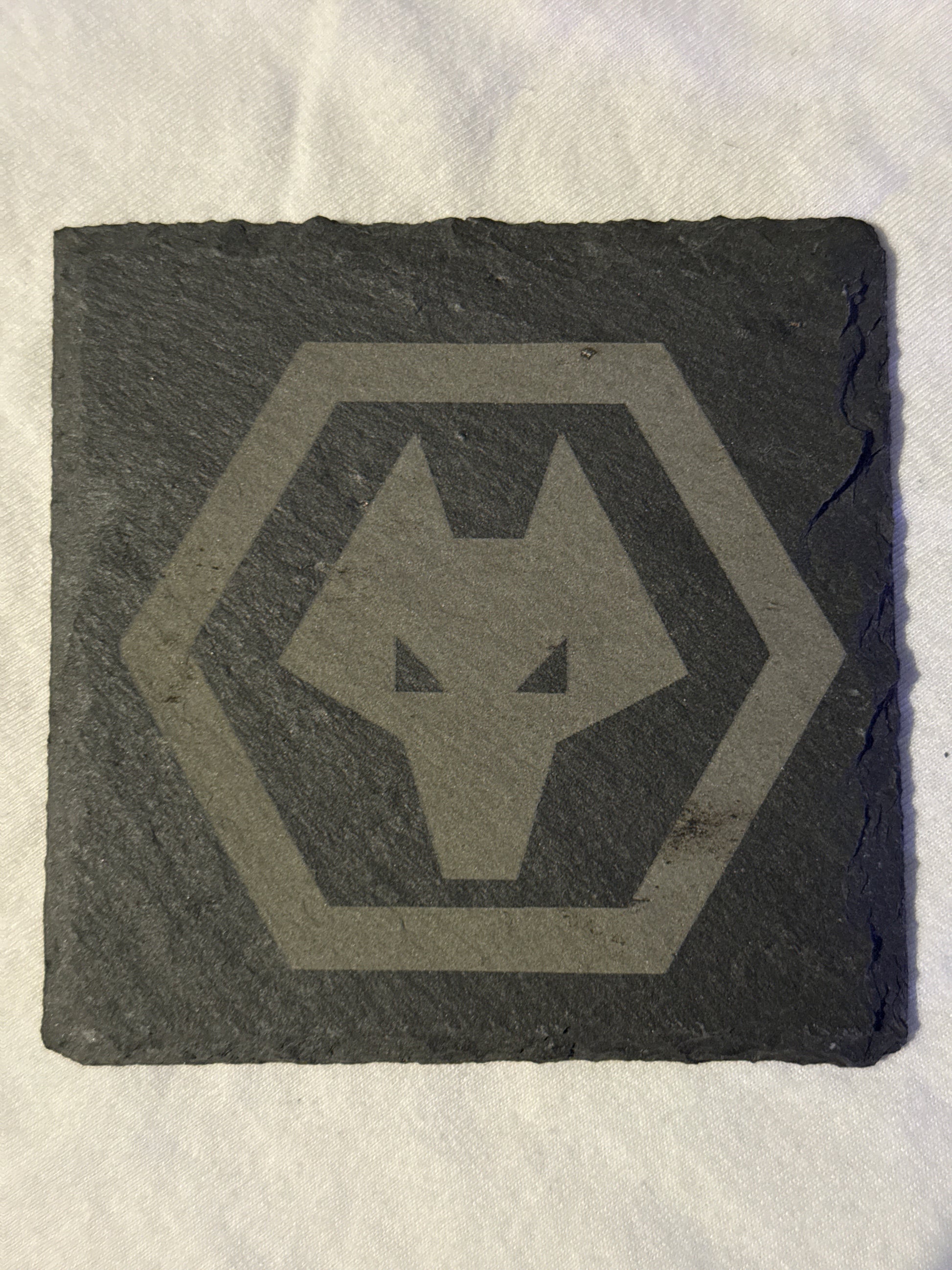 Football Team Slate Coaster