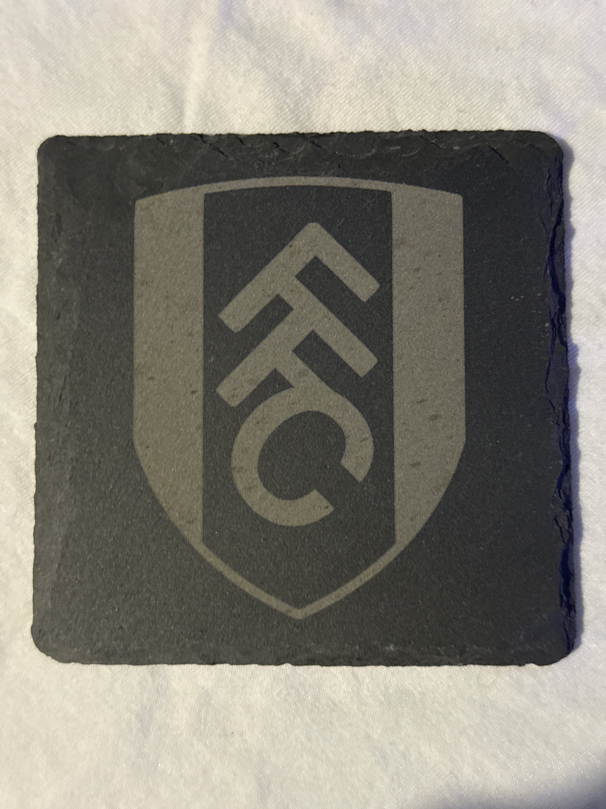 Football Team Slate Coaster