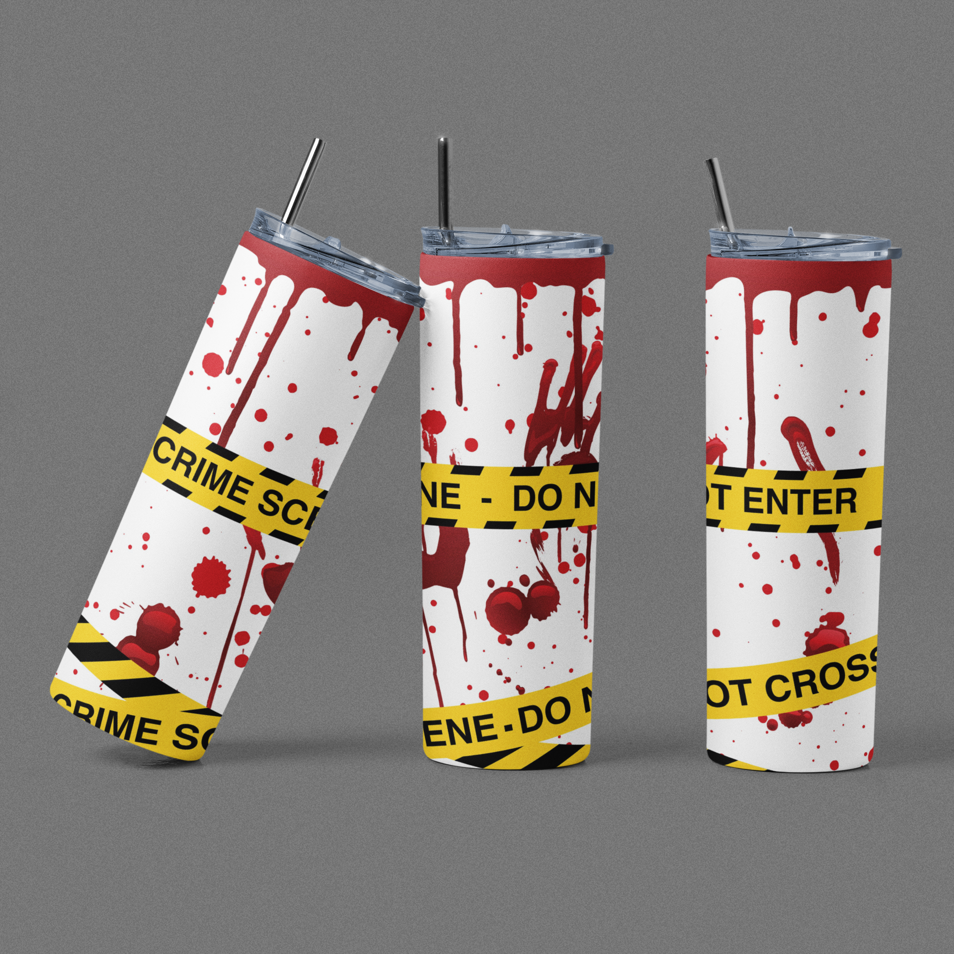 Crime Scene Tumbler